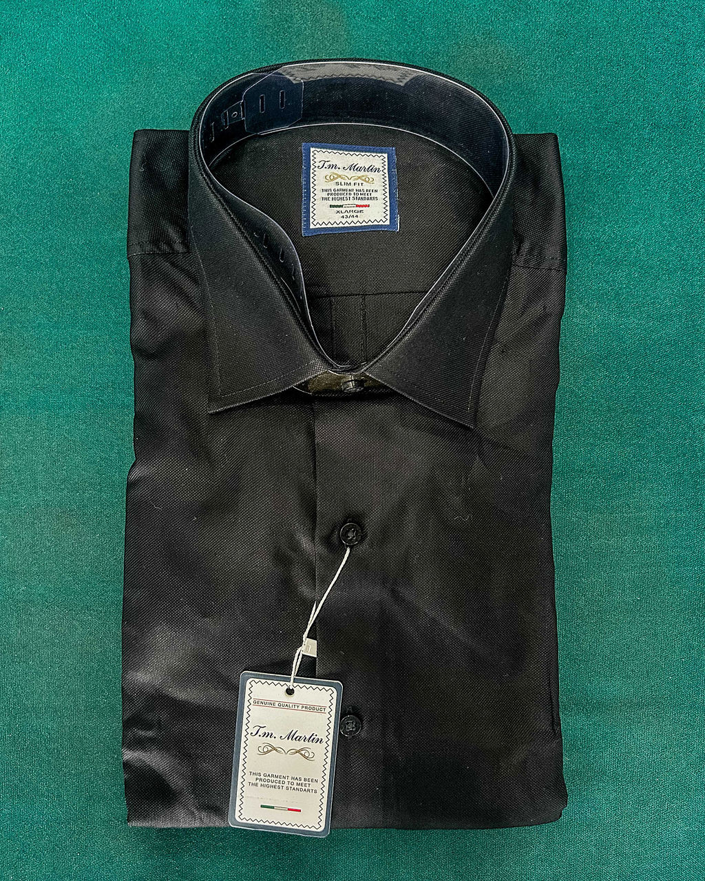 Classic Black Dress Shirt