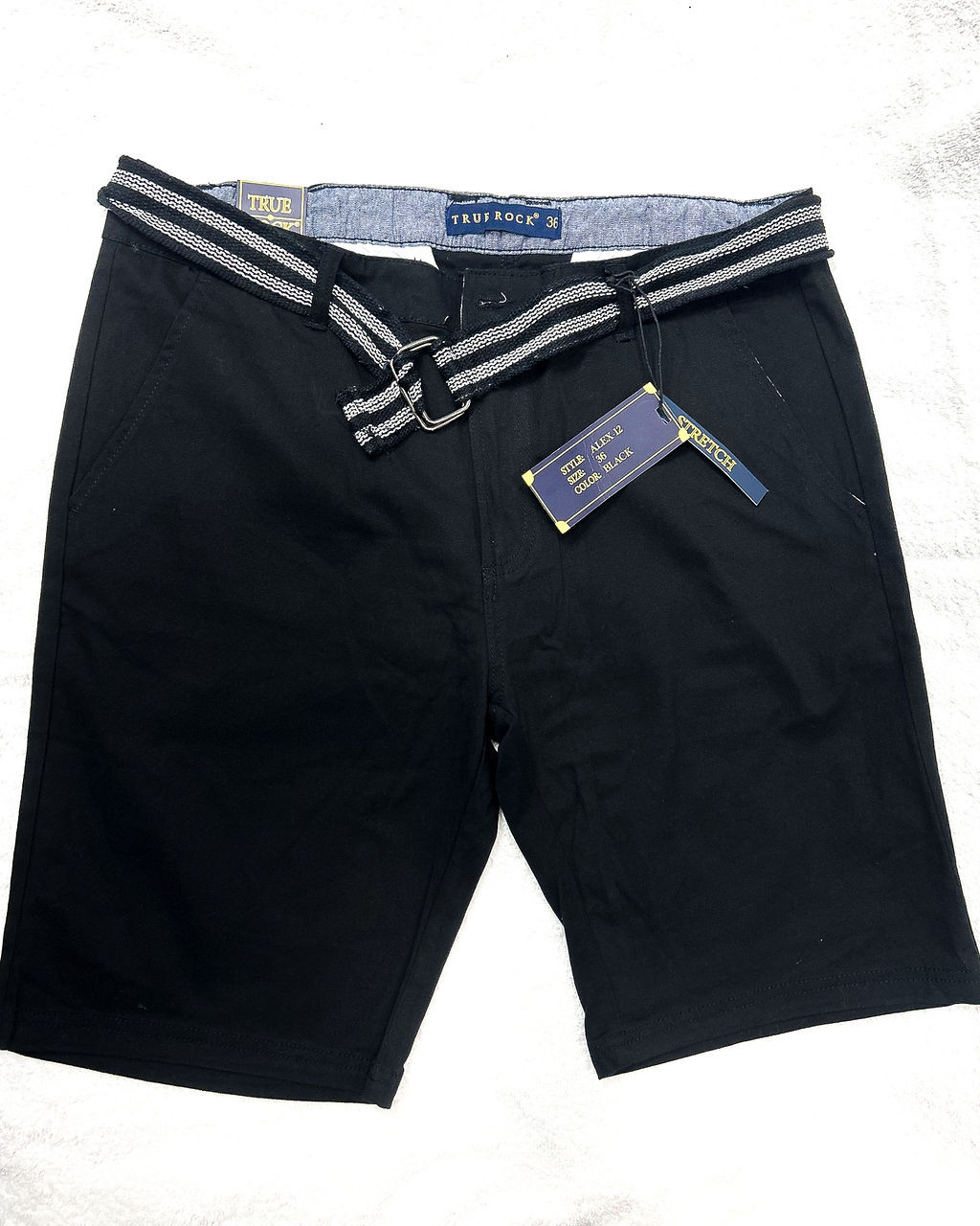Men’s Black Cotton Shorts